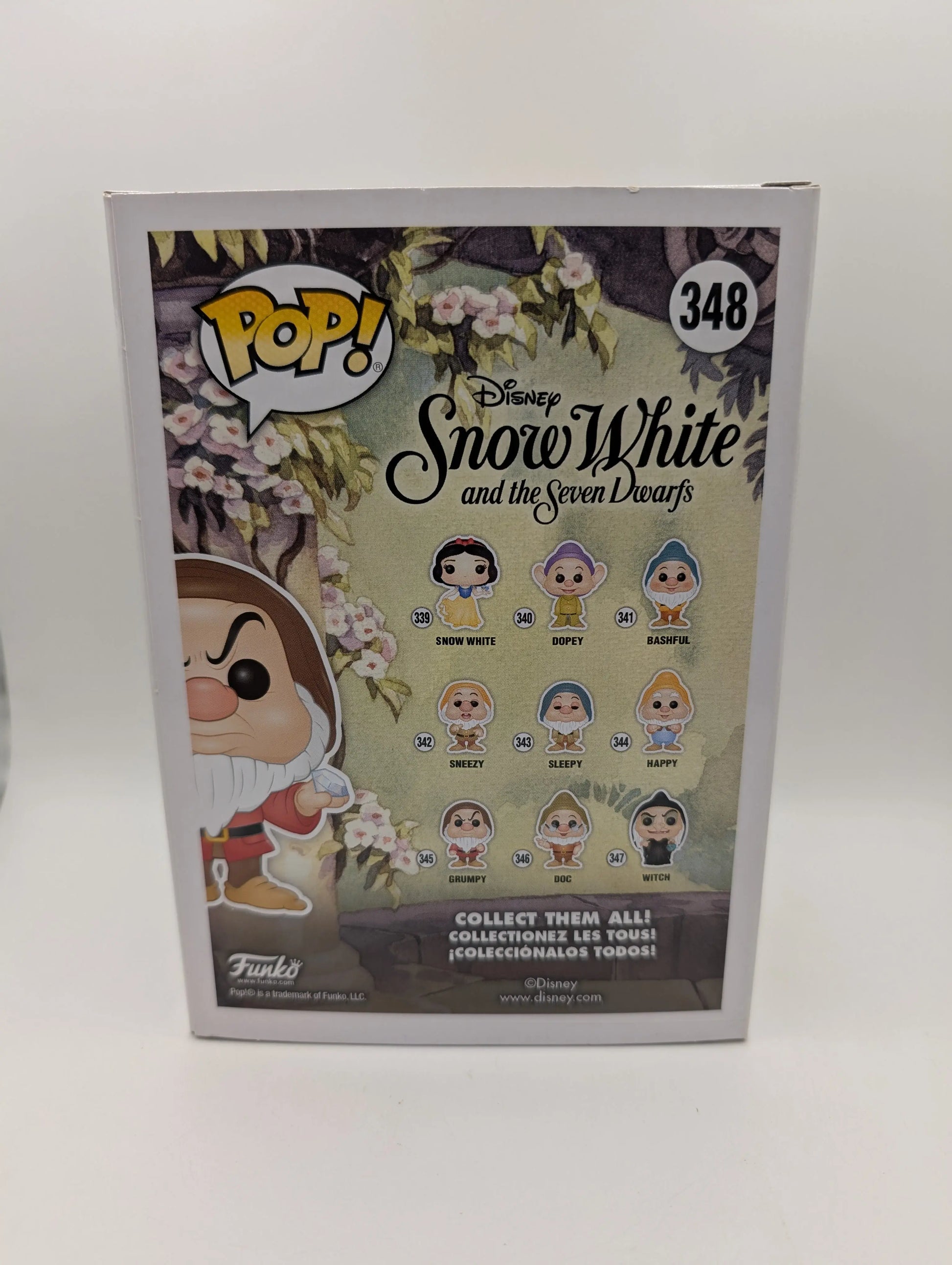 Grumpy - Funko Pop Vinyl Snow White and the Seven Dwarves #348- Vaulted FRENLY BRICKS - Open 7 Days