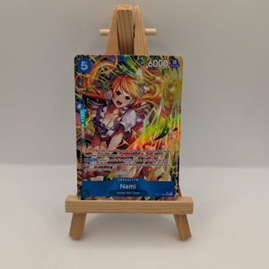 Nami OP11-054 (Alt Art) A Fist of Divine Speed One Piece Card Game English NM/m (2) FRENLY BRICKS - Open 7 Days