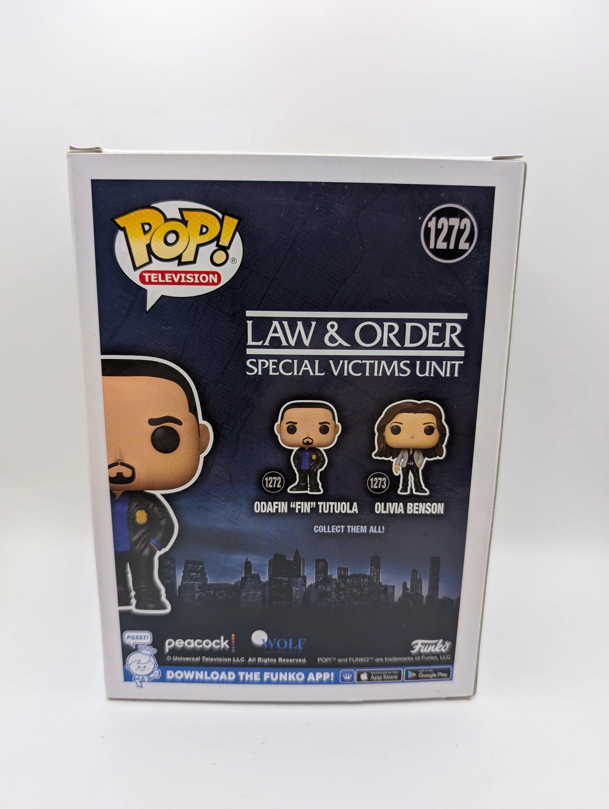 Funko Pop! Law & Order Special Victims Unit Odafin "Fin" Tutuola #1272 FRENLY BRICKS - Open 7 Days