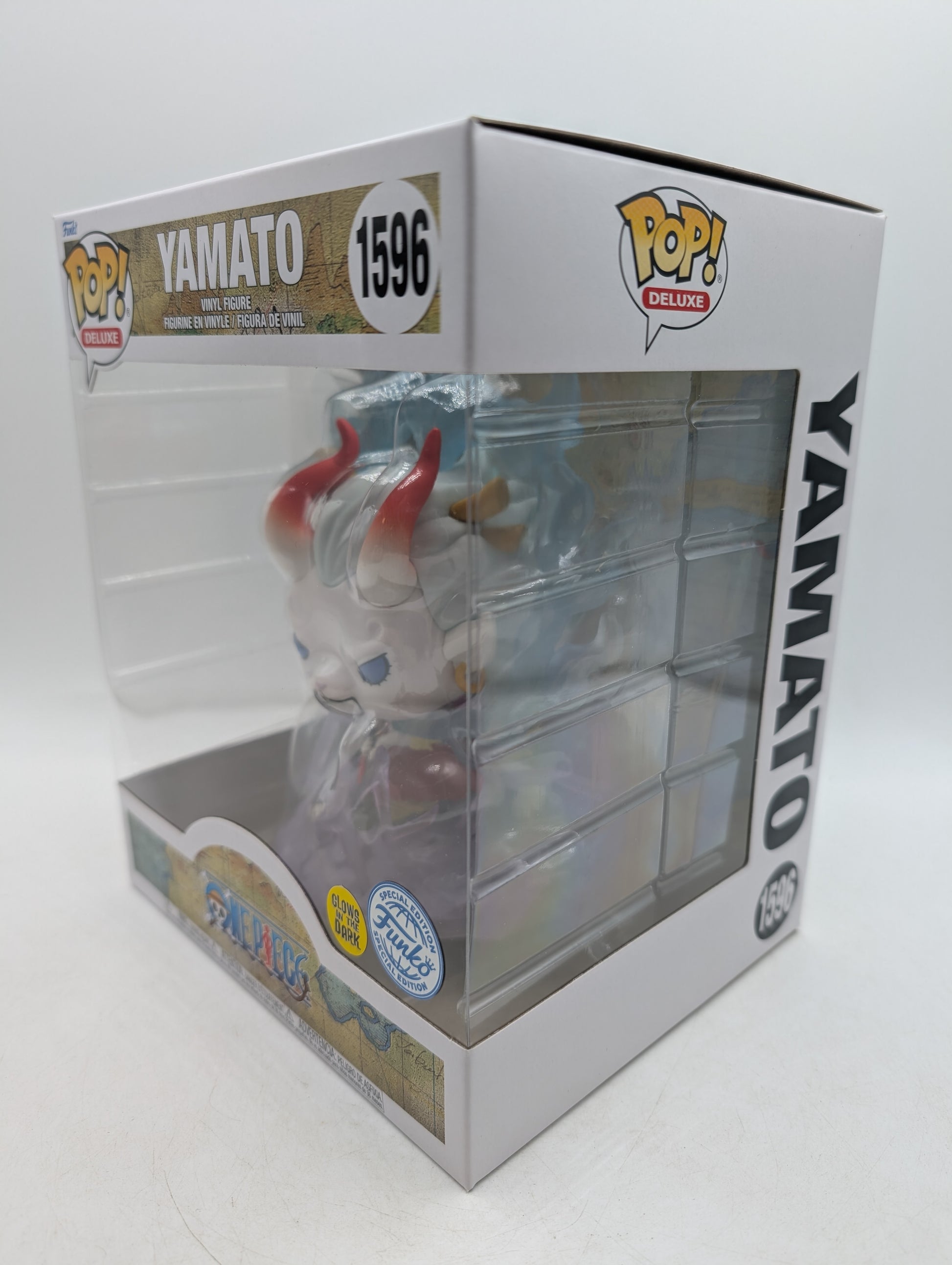Funko Pop! Deluxe One Piece Yamato Glow In The Dark Vinyl Figure #1596 image 2