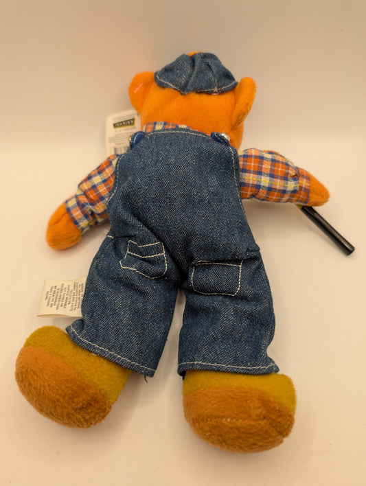 BEANIE KIDS FIX-IT THE HANDY BEAR (RETIRED) FRENLY BRICKS - Open 7 Days