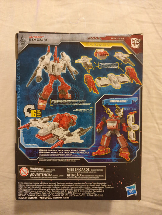 Hasbro Transformers Generations War for Cybertron SIEGE deluxe SIXGUN FRENLY BRICKS - Open 7 Days