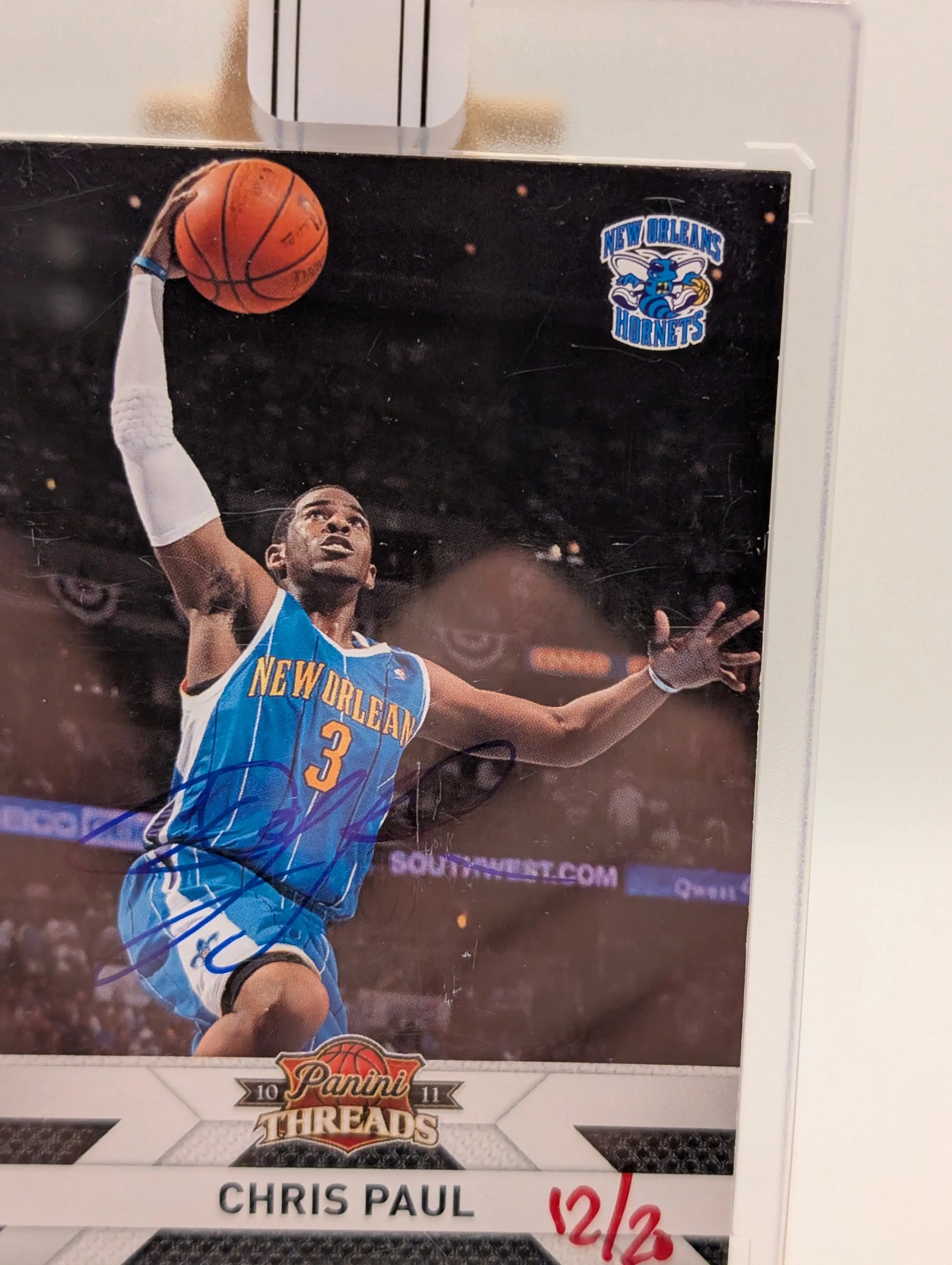 2010 Panini Threads Chris Paul Auto On Card 12/20 NBA FRENLY BRICKS - Open 7 Days