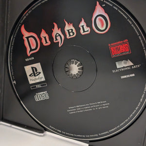 Diablo (Sony PlayStation PS1, 1998) Disc INC case, manual. FRENLY BRICKS - Open 7 Days