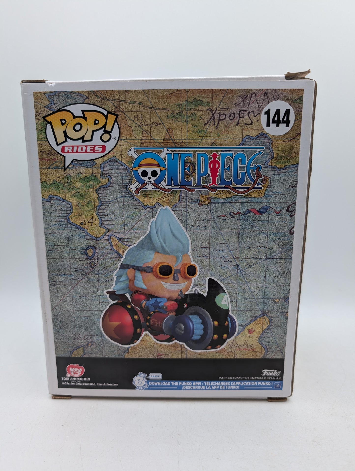 Funko POP! One Piece Franky with Black Rhino FR-U4 #144 2026 Spring Con