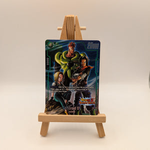 Dragon Ball Fusion World TCG Android 17 Dokkan Battle Alternate Art FB01-077 FRENLY BRICKS - Open 7 Days