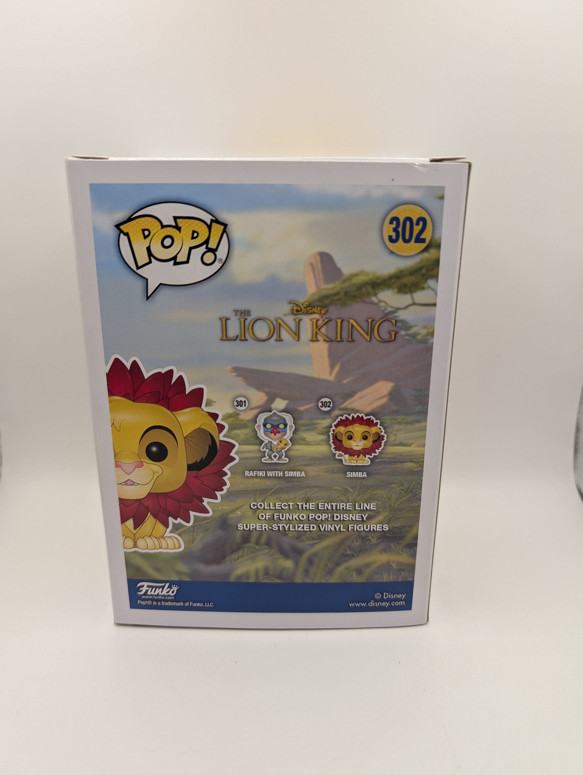 Simba (with Leaf Mane) 302 ~ Disney: The Lion King ~ Funko Pop Vinyl FRENLY BRICKS - Open 7 Days