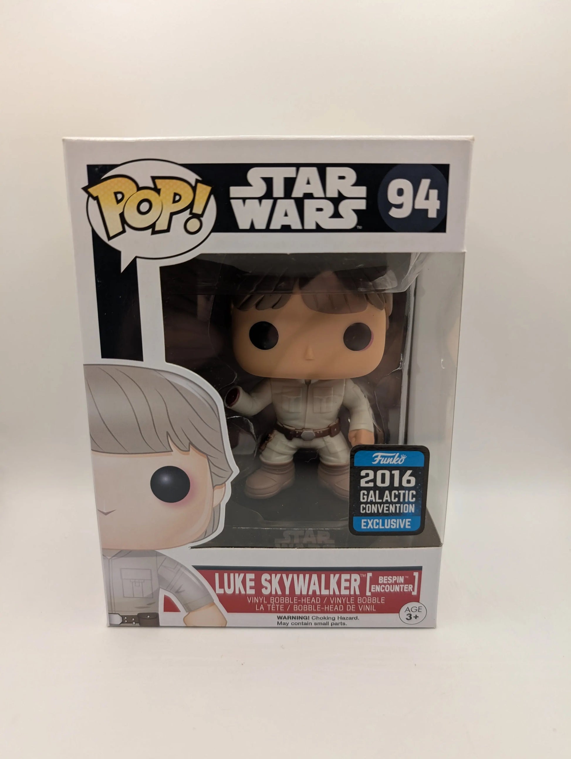 Funko Pop! Star Wars Luke Skywalker Bespin Encounter Con Exclusive #94 Vinyl FRENLY BRICKS - Open 7 Days