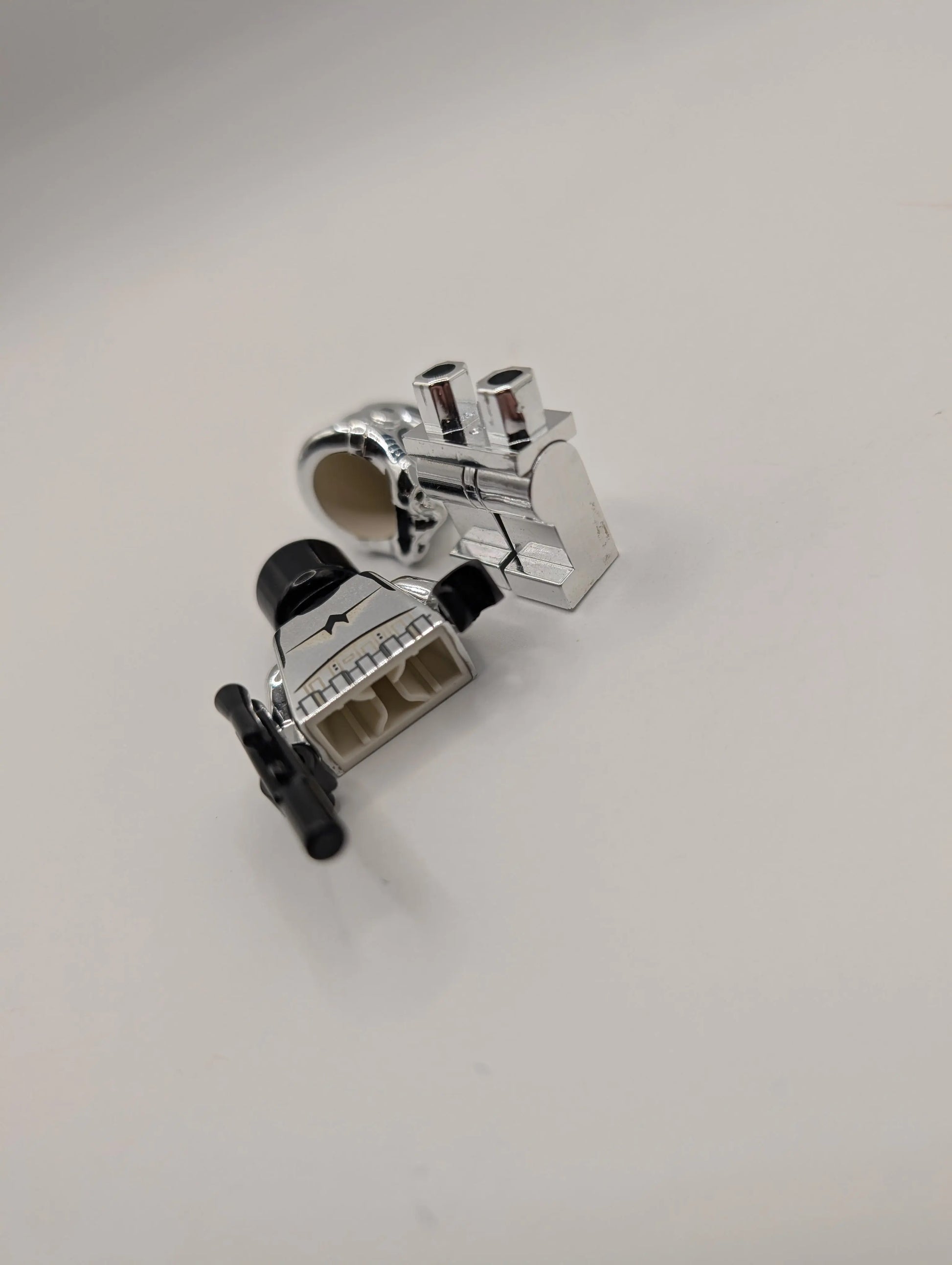 2009 LEGO Star Wars Stormtrooper Chrome Silver sw0097 Minifigure (Excellent) FRENLY BRICKS - Open 7 Days