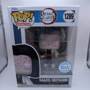 Funko Pop Demon Slayer Kagaya Ubuyashiki #1289    Special Edition FRENLY BRICKS - Open 7 Days