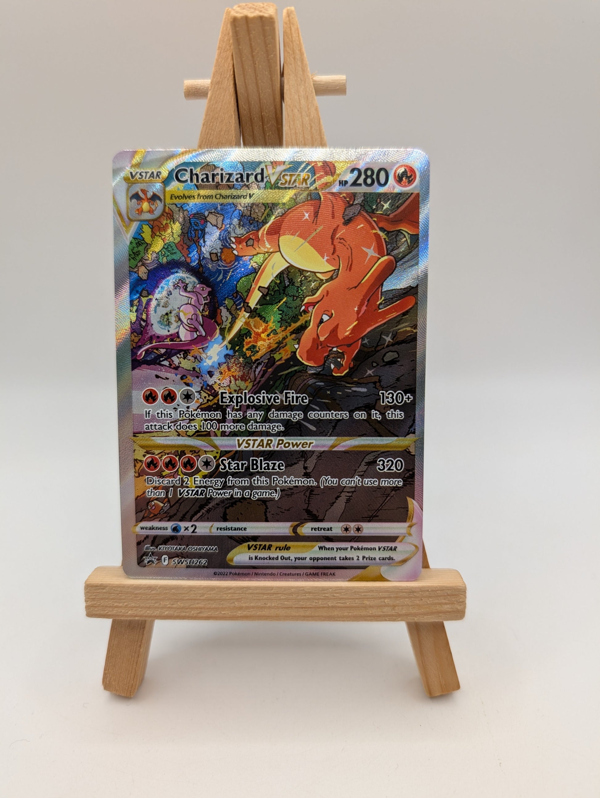 Pokémon TCG Charizard Vstar Sword & Shield Swsh262 Holo Promo FRENLY BRICKS - Open 7 Days