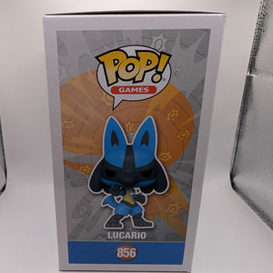 Funko POP! Games  - Pokémon - Lucario #856 FRENLY BRICKS - Open 7 Days
