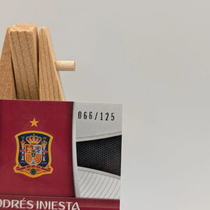 Prizm World Cup 2018 Andres Iniesta Spain Light Blue Lazer /125 FRENLY BRICKS - Open 7 Days