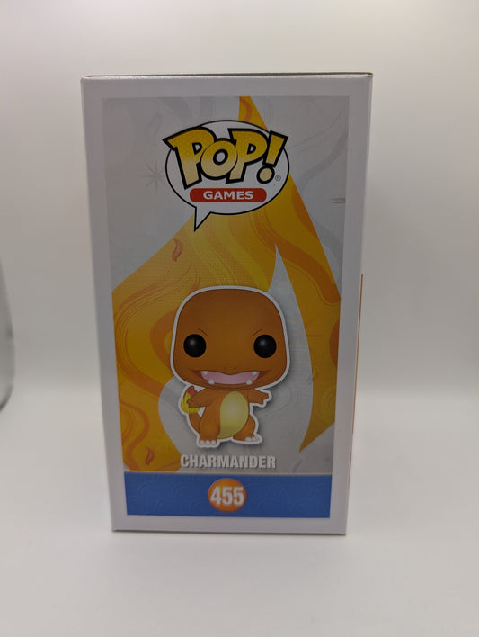 Pokemon Charmander FLOCKED Funko Pop! Vinyl 455 LIMITED EDITION FRENLY BRICKS - Open 7 Days