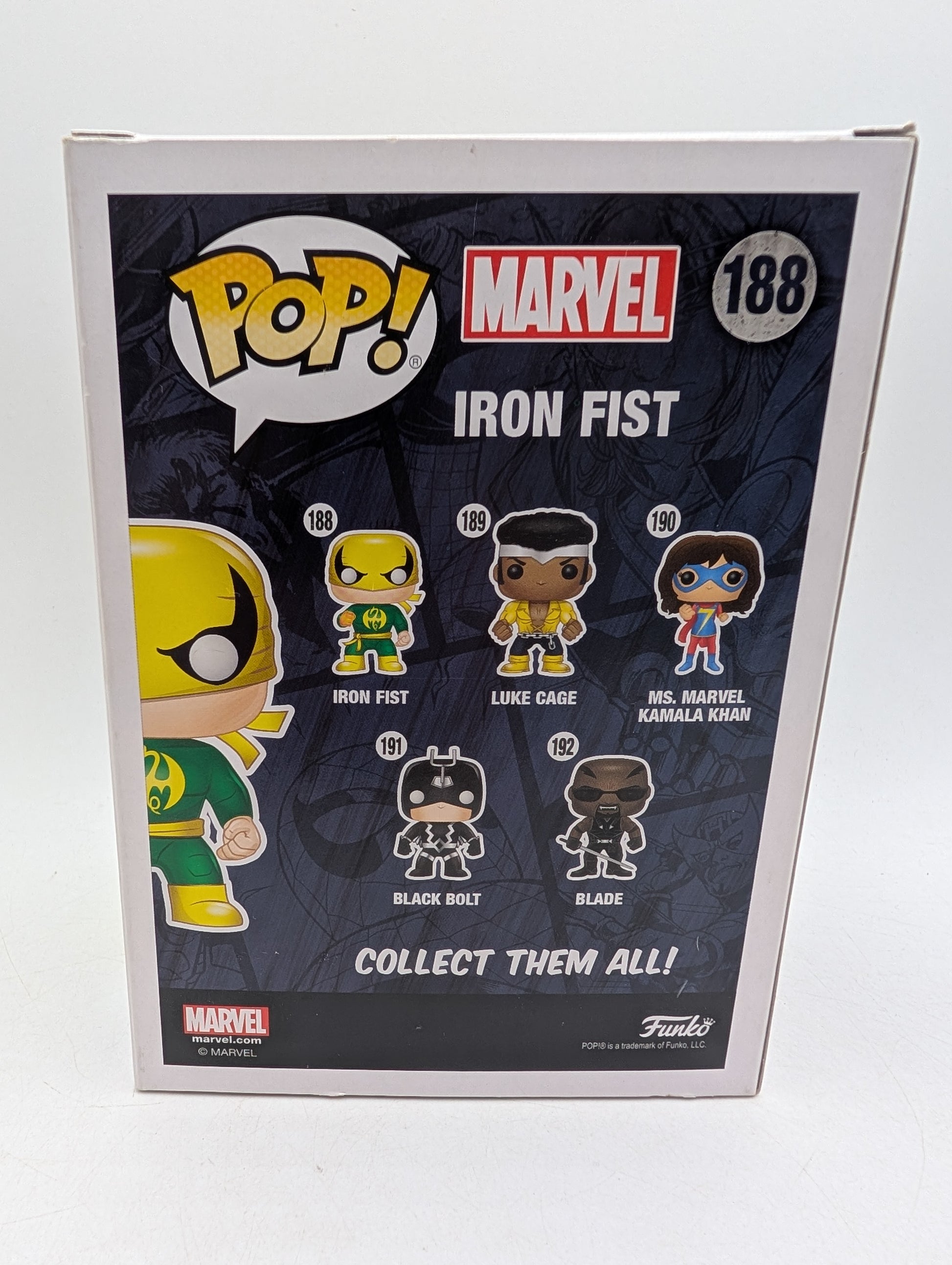Funko POP! Marvel Iron Fist #188 Vinyl Figure image 5
