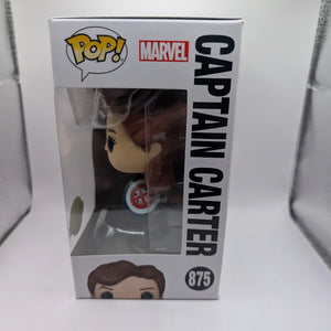 Marvel Funko Pop - Captain Carter (Fighting Pose) - What If? - No. 875 FRENLY BRICKS - Open 7 Days