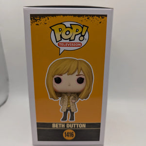Funko Pop Yellowstone Beth Dutton Metallic #1416 Television FRENLY BRICKS - Open 7 Days