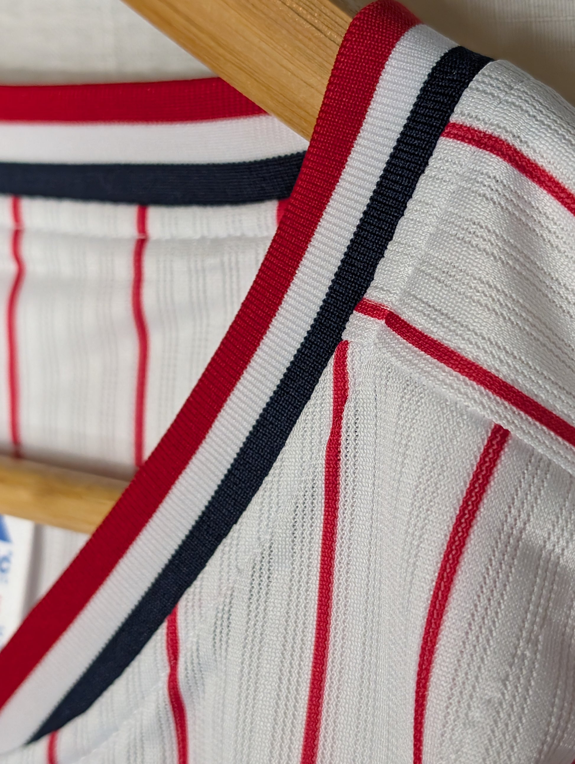 Nippon Baseball Tokyo Yakult Swallows 2016-2019 Home White/Red Blank XL Jersey