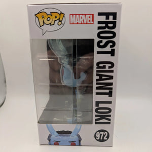 Pop Vinyl Marvel What If? 2021 Frost Giant Loki 972 FRENLY BRICKS - Open 7 Days