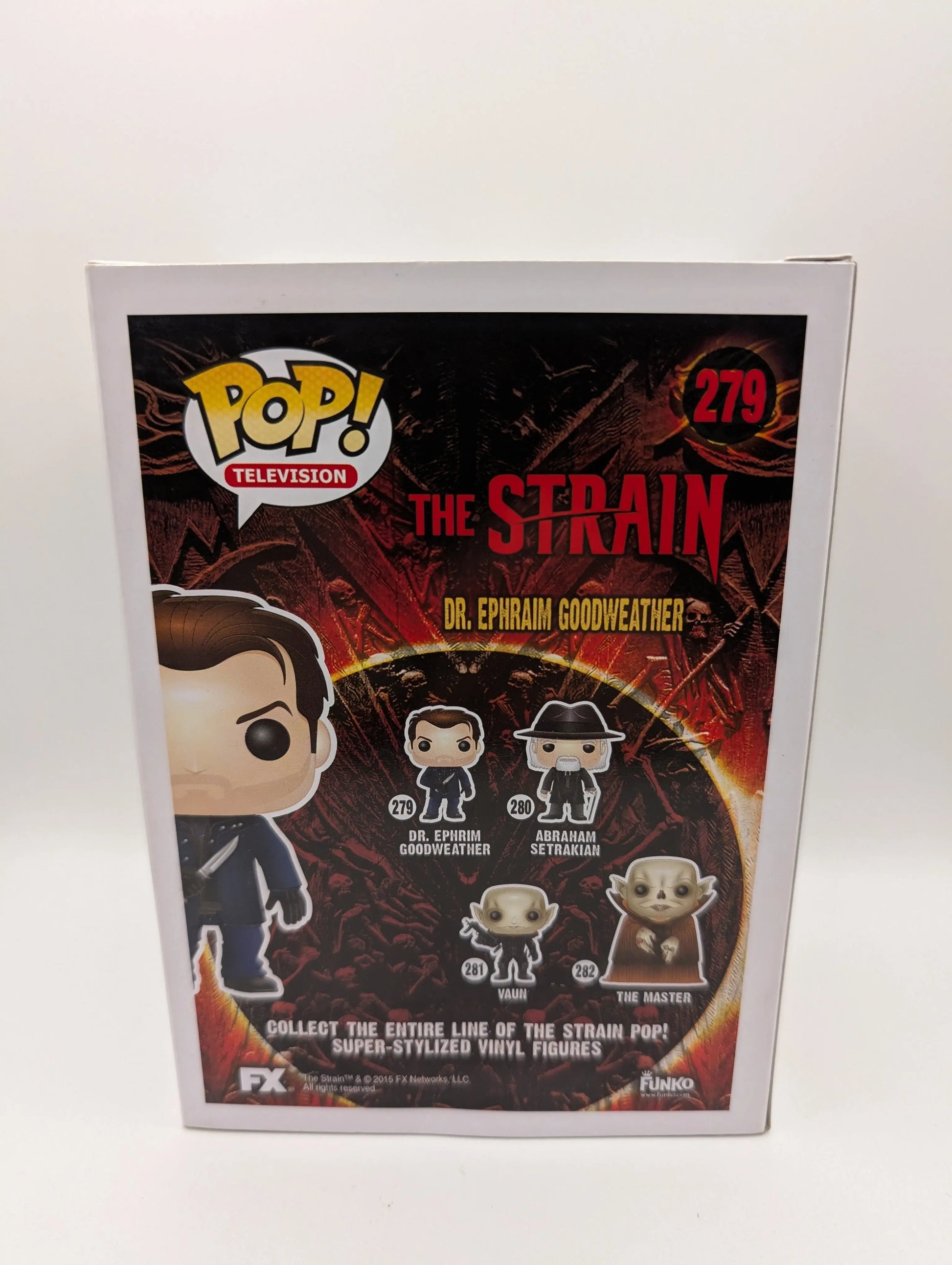 Funko Pop Vinyl - The Strain Dr. Ephraim Goodweather #279 FRENLY BRICKS - Open 7 Days
