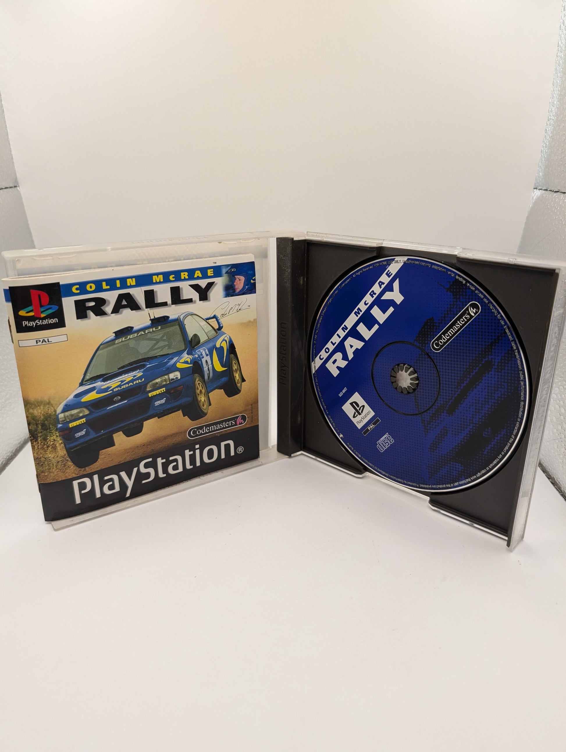 Colin McRae Rally Sony PlayStation 1 PS1 Game Complete With Manual pal 1998 GC FRENLY BRICKS - Open 7 Days