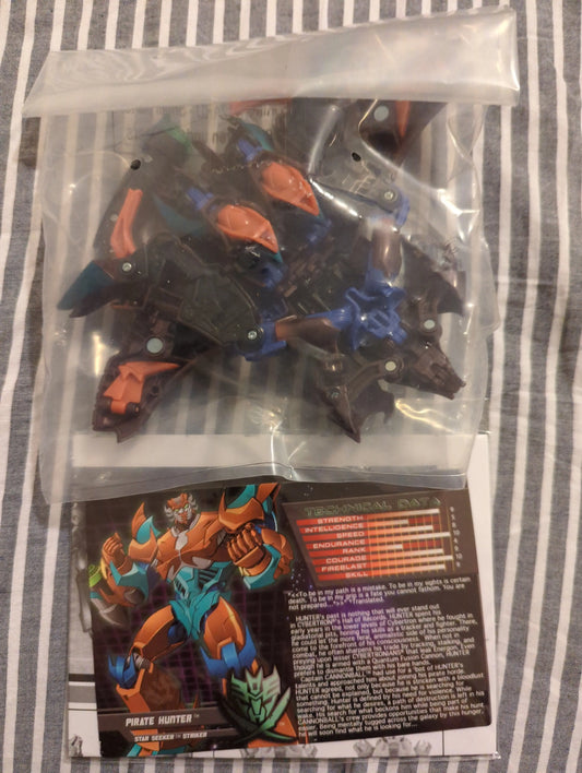 Transformers Botcon 2014 Pirate Hunter Attendee Exclusive Shokaract NEW FRENLY BRICKS - Open 7 Days