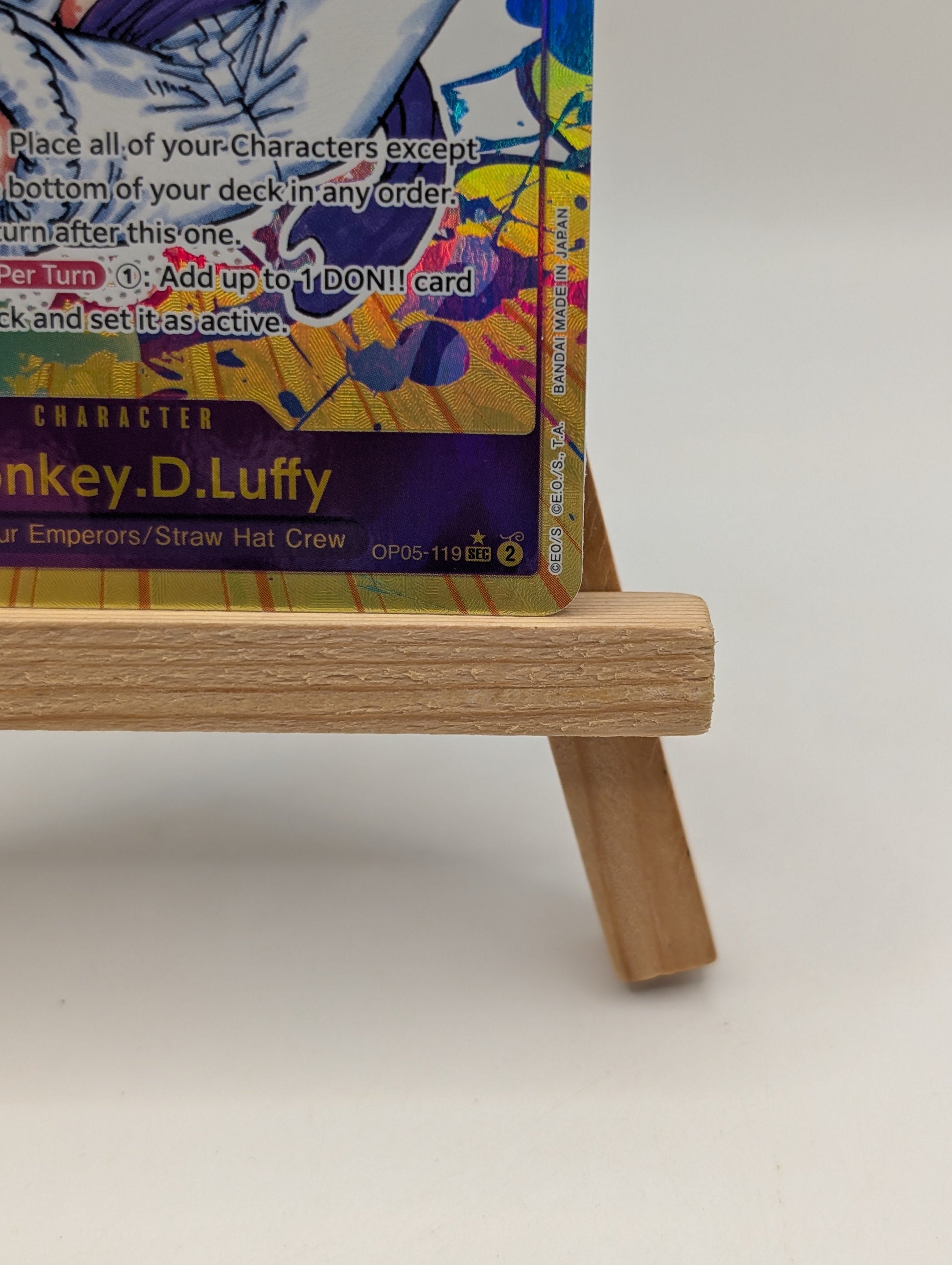 Monkey.D.Luffy Alternate Art OP05-119 Awakening of The New Era One Piece Card FRENLY BRICKS - Open 7 Days