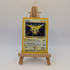 Pokémon TCG Zapdos Base Set 16/102 Holo Unlimited Holo Rare FRENLY BRICKS - Open 7 Days