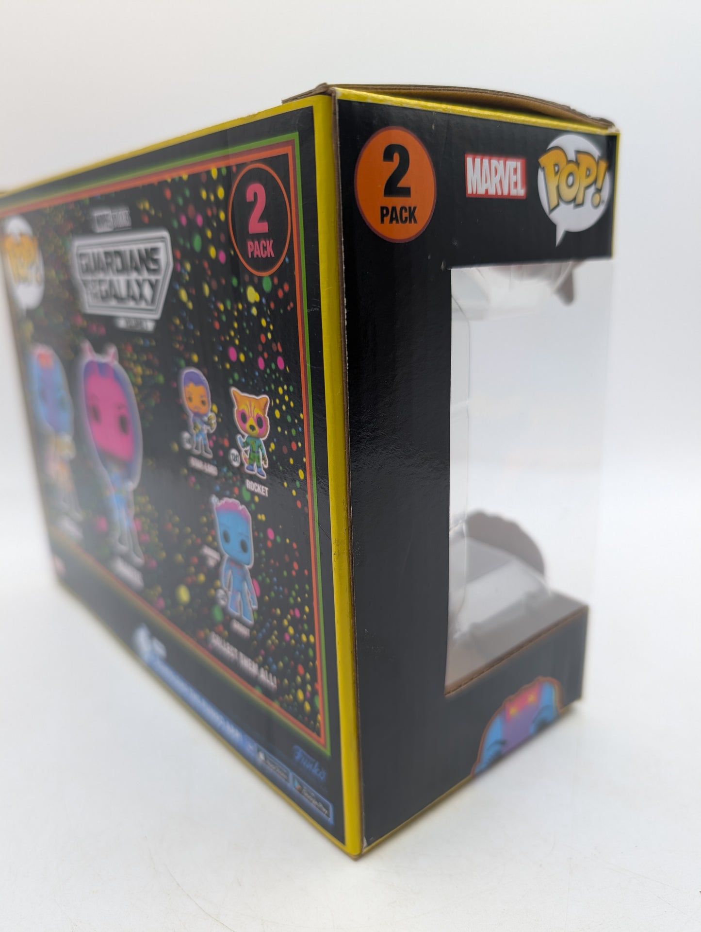 Funko Pop! Marvel Nebula and Mantis Blacklight Glow Exclusive 2-Pack