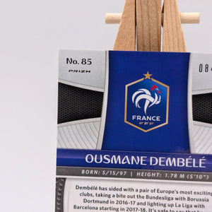 2018 Panini Prizm World Cup #85 Ousmane Dembele Light Blue Lazer #/125 France FRENLY BRICKS - Open 7 Days