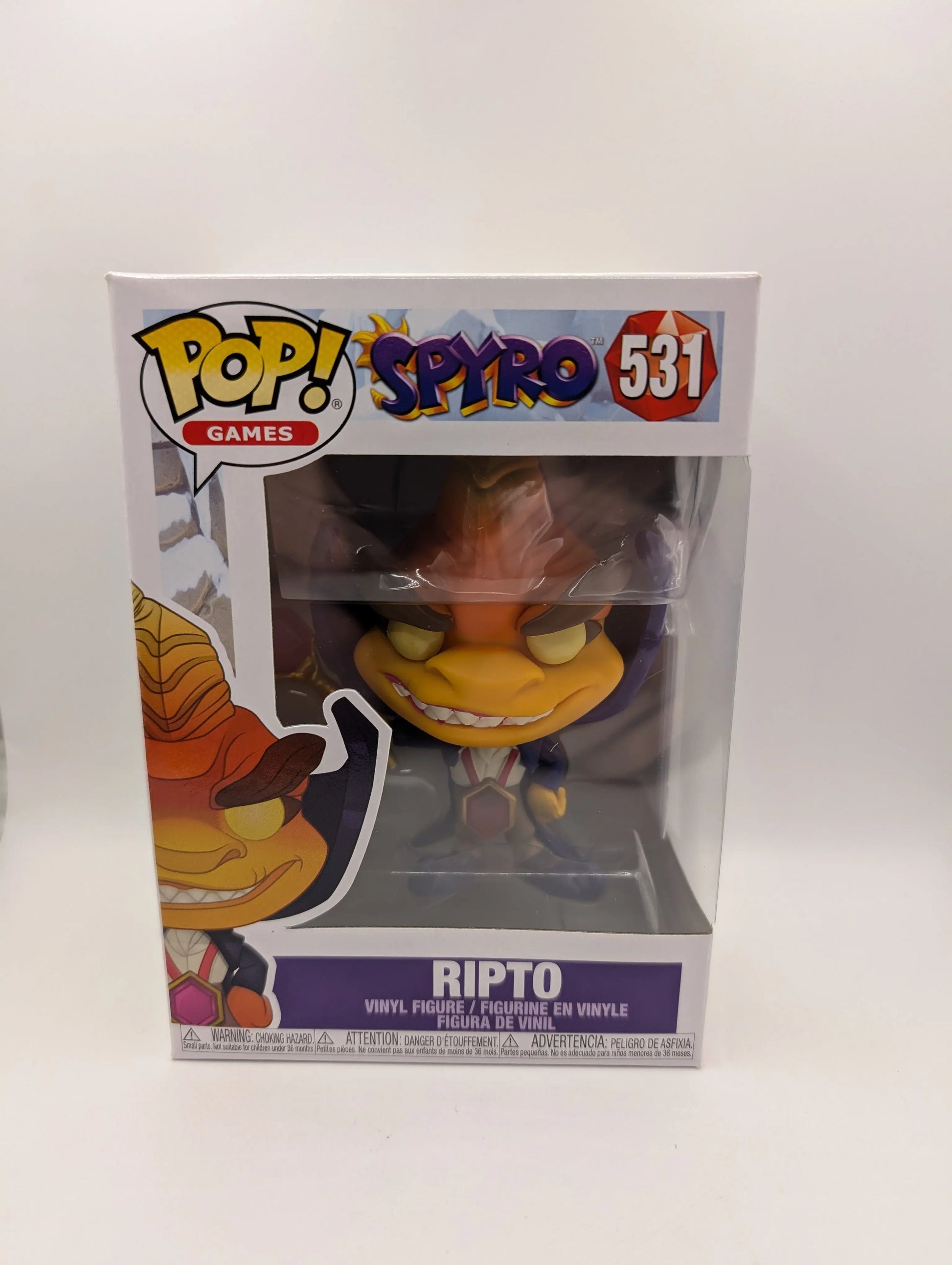 Funko Pop #531 Ripto  Games Spyro The Dragon Vinyl Figure FRENLY BRICKS - Open 7 Days
