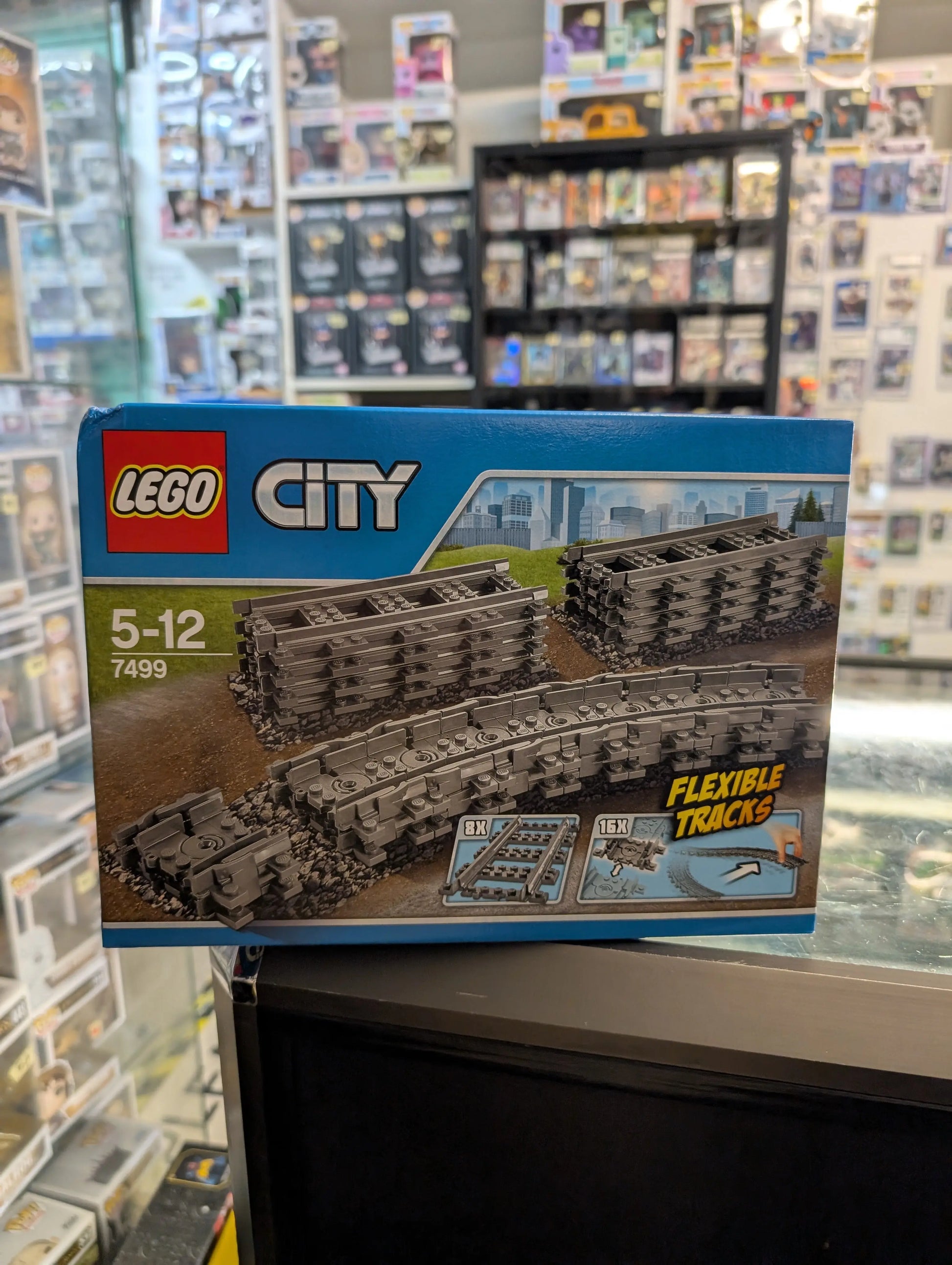 LEGO City 7499 Flexible & Straight Train Tracks New Retired Sealed Building Set FRENLY BRICKS - Open 7 Days