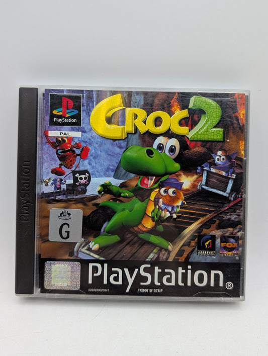 Croc 2 Sony Playstation 1 with Manual Tested