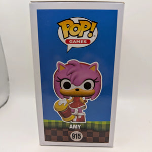 Funko Pop! Games Sonic the Hedgehog 915 Amy Vinyl FRENLY BRICKS - Open 7 Days