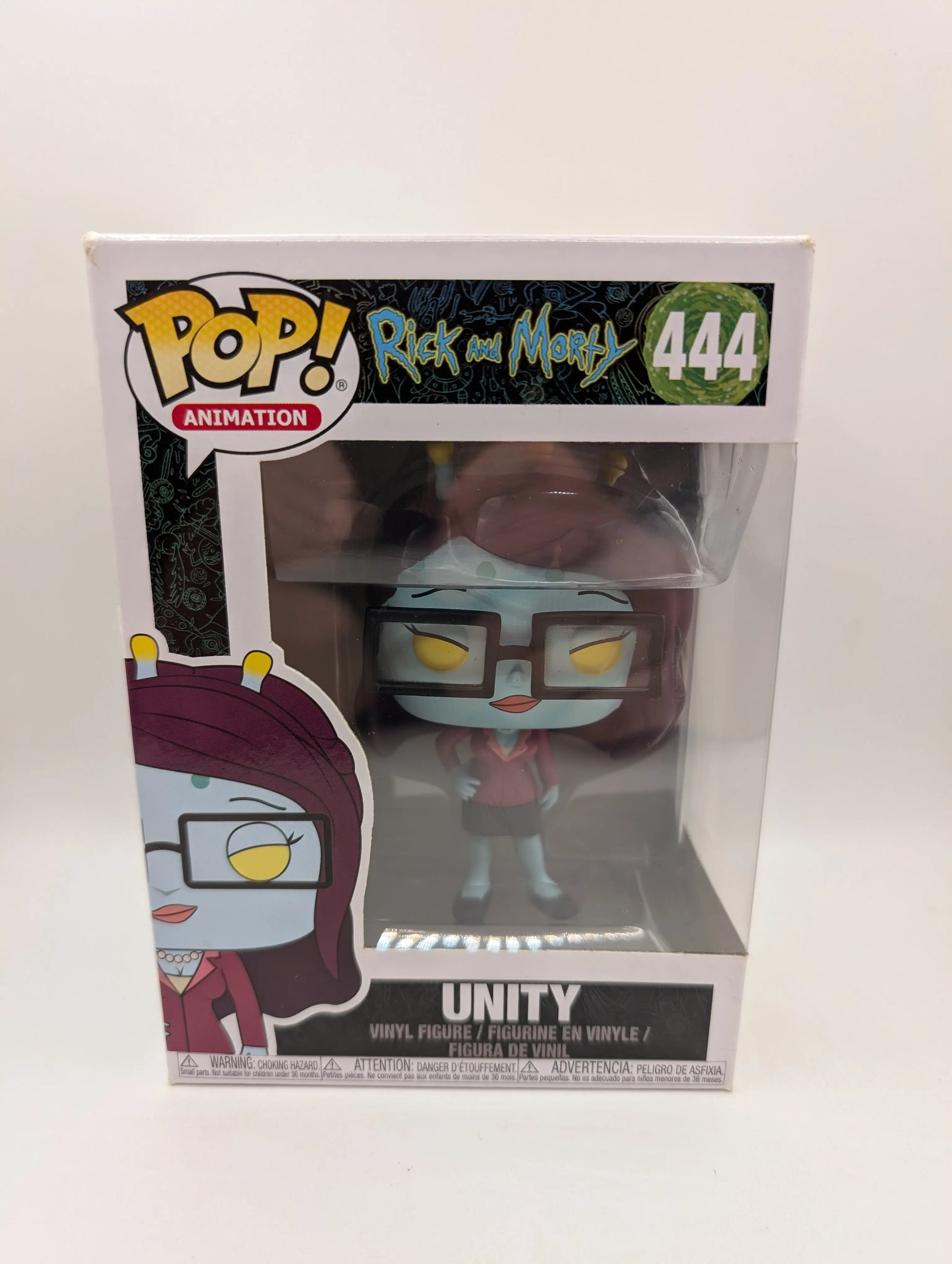 Funko Pop! Animation - Rick And Morty - Unity #444 FRENLY BRICKS - Open 7 Days