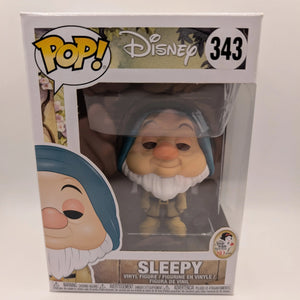 Sleepy- Funko Pop Vinyl #343 - Snow White and the Seven Dwarfs- Vaulted FRENLY BRICKS - Open 7 Days