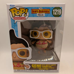 Funko Pop GENE ITTY BITTY DITTY #1219 Bobs Burgers Movie Vinyl Figure FRENLY BRICKS - Open 7 Days