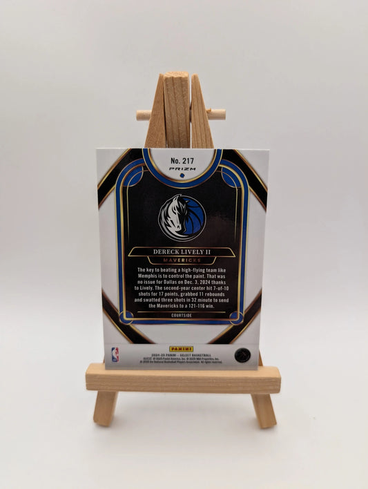 2024-25 Panini Select - DERECK LIVELY II Courtside Cosmic Parallel FRENLY BRICKS - Open 7 Days