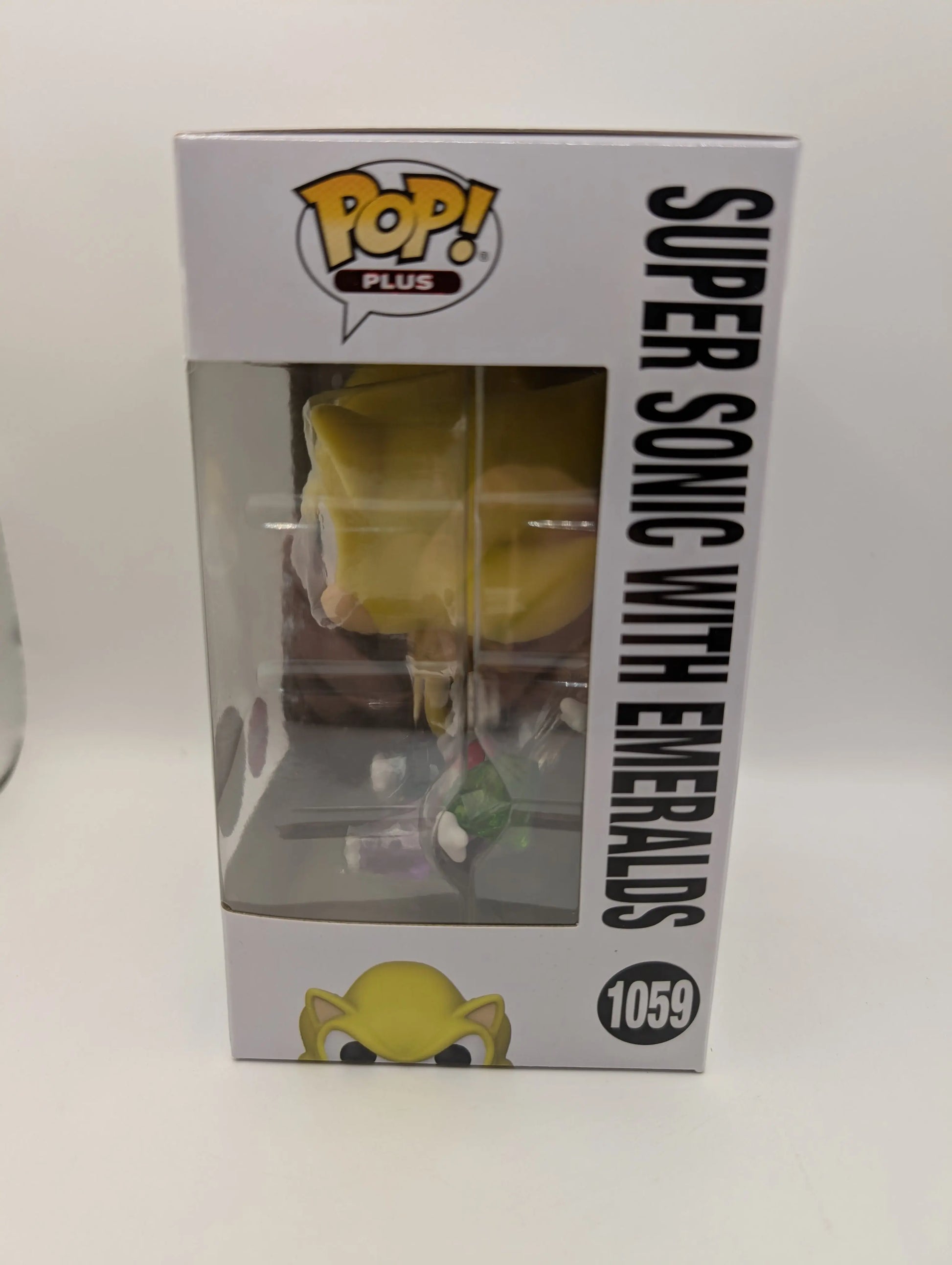 Funko Pop Sonic The Hedgehog - Super Sonic with Emeralds (Flocked) #1059 FRENLY BRICKS - Open 7 Days
