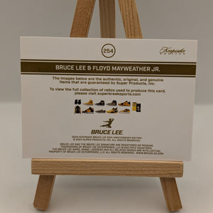 #26 2024 Keepsake Bruce Lee Floyd Mayweather Jr #254 Dual Relic FRENLY BRICKS - Open 7 Days