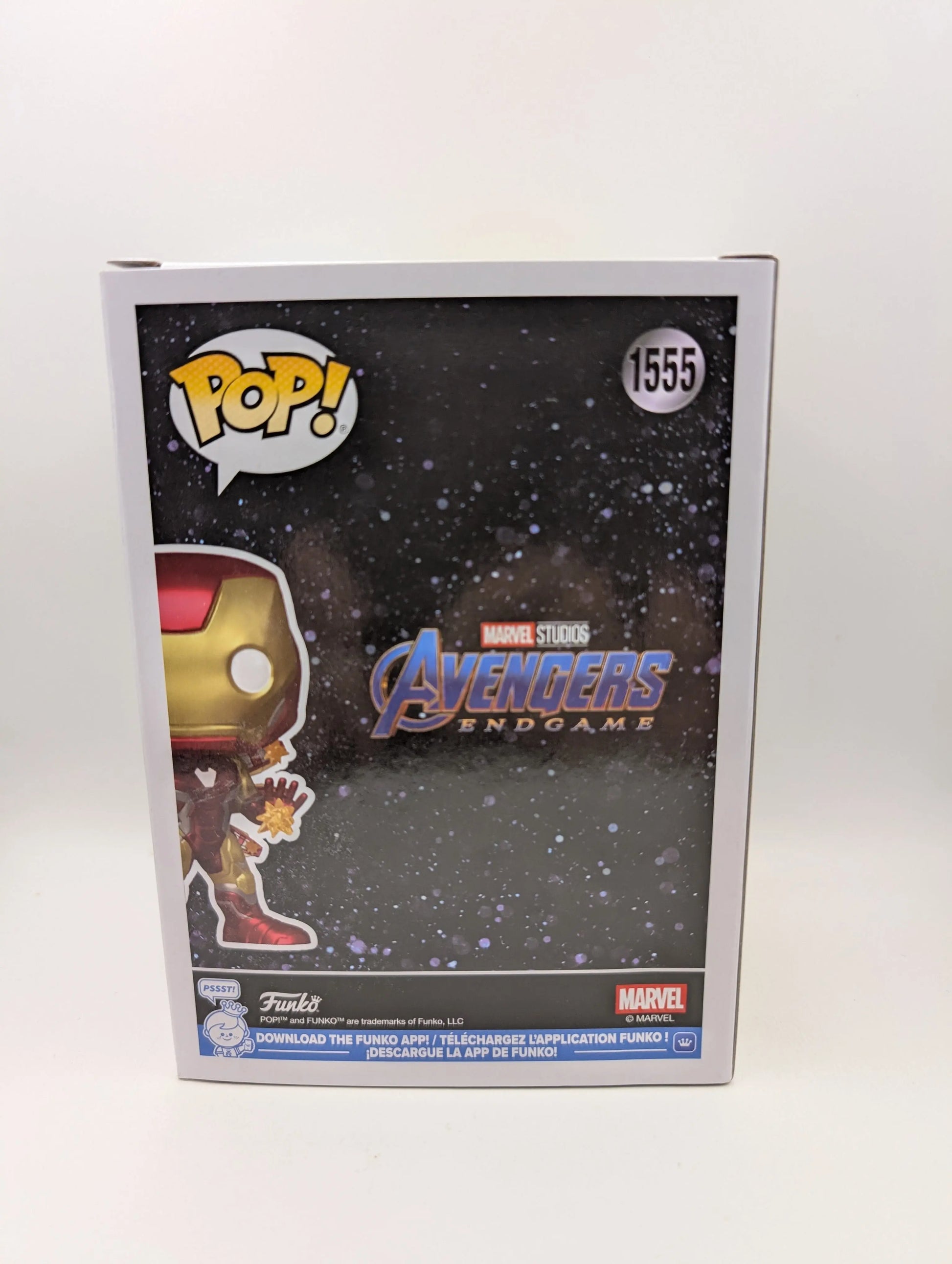 Funko Avengers Endgame Iron Man Beams Glow In The Dark Pop! Vinyl Figure #1555 FRENLY BRICKS - Open 7 Days