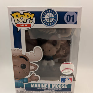 Funko Pop MLB Seattle Mariners Mascot Mariner Moose 01 Vinyl Figure Baseball FRENLY BRICKS - Open 7 Days