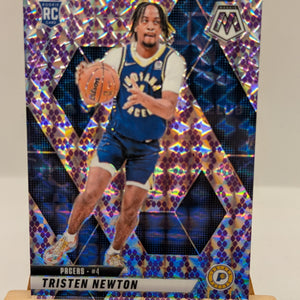 2024-25 Panini Mosaic - Rookies Tristen Newton #220 Purple Snakeskin /24 Rookie FRENLY BRICKS - Open 7 Days