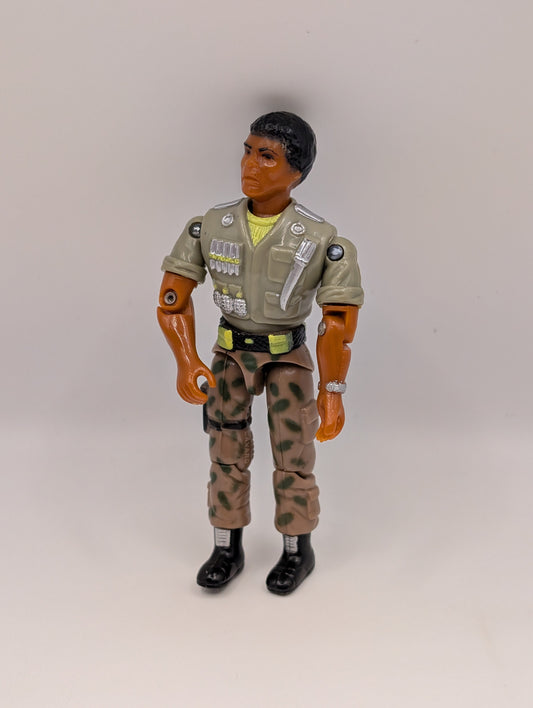 Vintage Lanard 1986 The Corps Flashfire Action Figure 3.75" FRENLY BRICKS - Open 7 Days