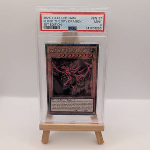 2025 YU-GI-OH! RA04-QUARTER CENTURY #EN117 SLIFER THE SKY DRAGON 1ST EDITION PSA 9 FRENLY BRICKS - Open 7 Days