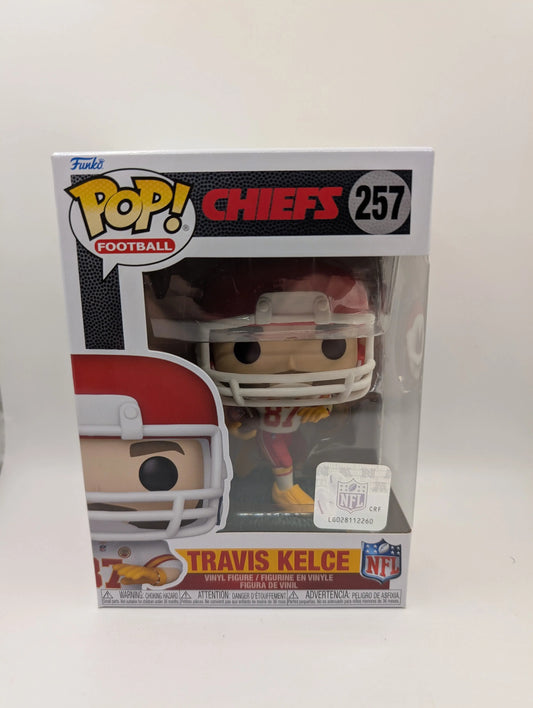 Travis Kelce Pop 257 - The Chiefs NFL Funko Pop! 2024  Taylor Swift Bracelet On FRENLY BRICKS - Open 7 Days