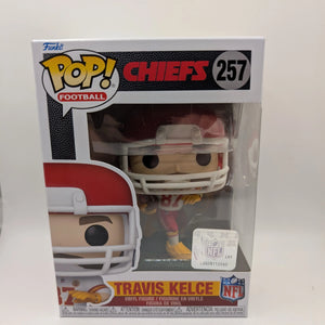 Travis Kelce Pop 257 - The Chiefs NFL Funko Pop! 2024  Taylor Swift Bracelet On FRENLY BRICKS - Open 7 Days
