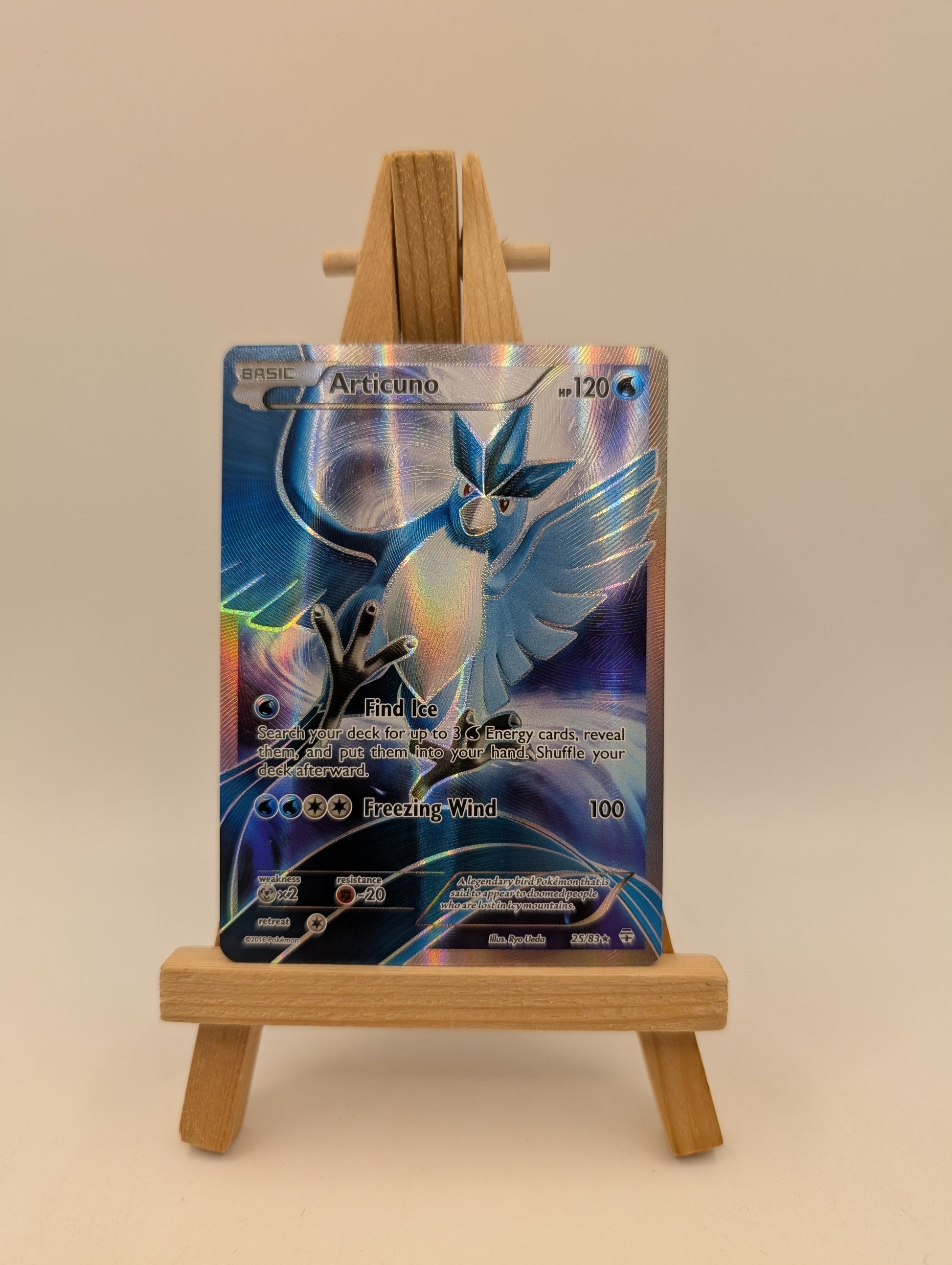 Pokémon TCG Articuno Generations 25/83 Holo Full Art LP FRENLY BRICKS - Open 7 Days