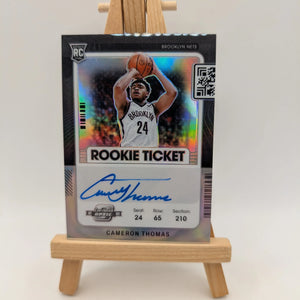 2021 Contenders Optic Cameron Thomas Variation Auto 137 FRENLY BRICKS - Open 7 Days