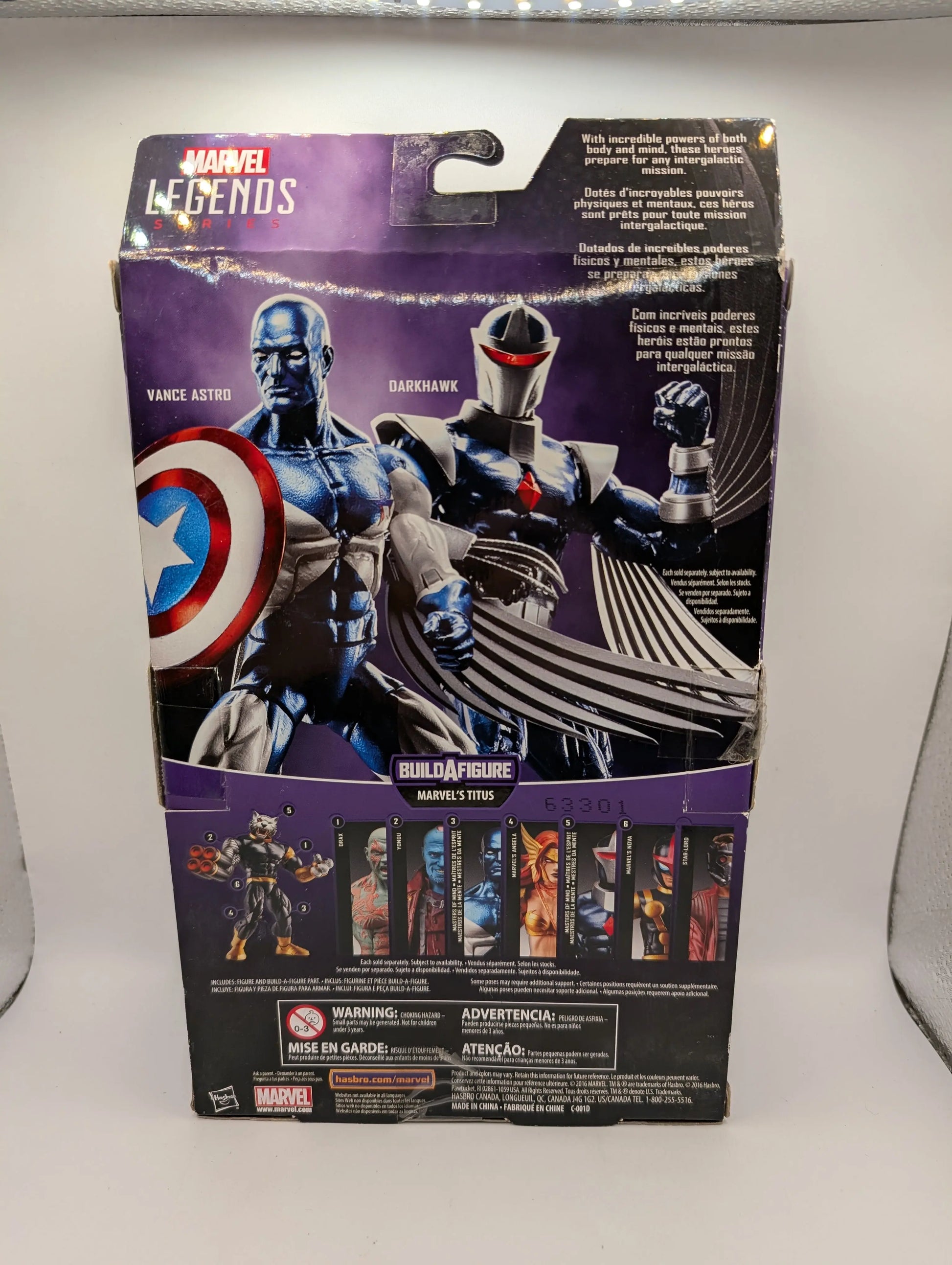 Marvel Legends Darkhawk Guardians of The Galaxy Titus Wave 2016 Hasbro NO BAF FRENLY BRICKS - Open 7 Days